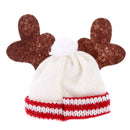 Christmas Decoration Supplies Red Wine Bottle Cover Wool Material Bags Deco P4W7
