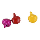 6MM 200 pcs/lot Mix Colors Loose Beads Small Jingle Bells Christmas Decorat Z1T3