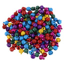 6MM 200 pcs/lot Mix Colors Loose Beads Small Jingle Bells Christmas Decorat Z1T3