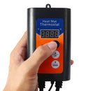 Digital Heat Mat Thermostat Controller for Seed Germination Reptiles Brewing Breeding Incubation Greenhouse