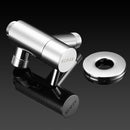 KCASA Brass 360 Degree Rotation Switch Water Knockout Trap Three Way Angle Valve Bath Water Diverter