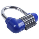 5 Letter Code Combination Suitcase password lock Blue