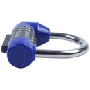 5 Letter Code Combination Suitcase password lock Blue