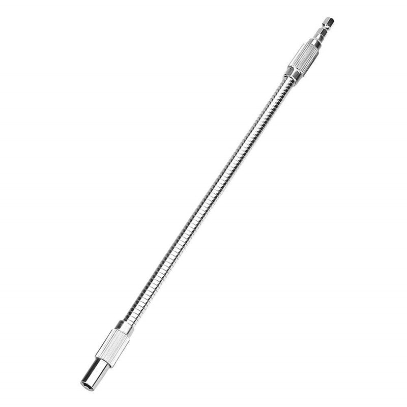 300mm 1/4 Inch Hex Drill Bit Flexible Shaft Screwdriver Extension Socket Holder Adapter