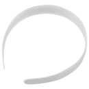 Ladies Headband Plastic with Teeth White G2W7