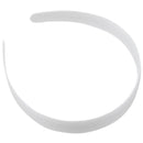 Ladies Headband Plastic with Teeth White G2W7
