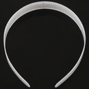 Ladies Headband Plastic with Teeth White G2W7