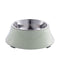 Pet Double Bowls Thickened Stainless Steel Cat Dog Drinking Bowl Pet Feeders