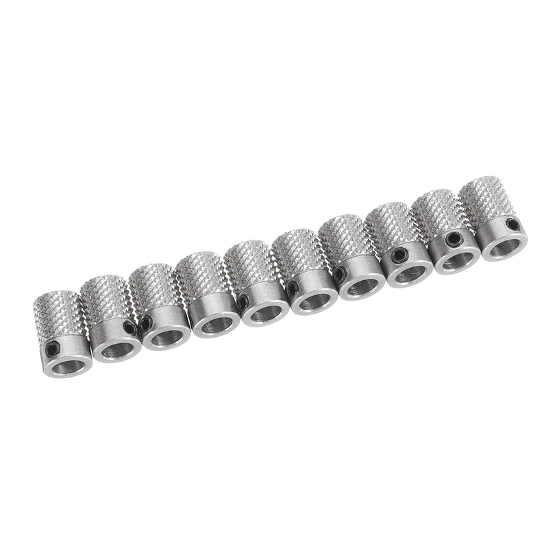 10Pcs UM2 Stainless Steel Feeder Knurled Gear Extruder Drive Gear for 3D Printer Part