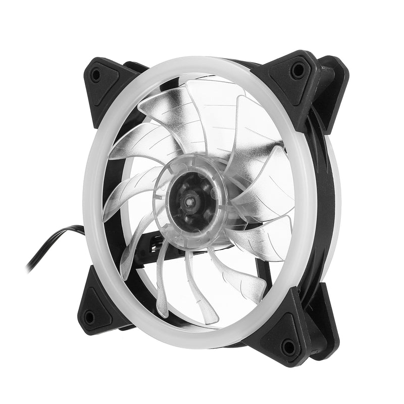 PC Computer Ultra Silent LED Lights Case Fan Cooler Cooling Heatsink Fan