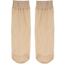 10 Pairs Beige Stretchy Short Sheer Socks for Ladies G6T4
