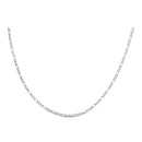 Jewelry Woman Necklace - Chain - 3mm Figaro Link - Stainless Steel - for Wo O9N5