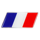 63x32MM Aluminum Flag Grille Emblem Badge Car Stickers For VW Jetta Golf Audi
