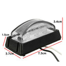 6 LED Side Marker Light Indicator Lamp Bus Truck Trailer Lorry Caravan 12/24V E4