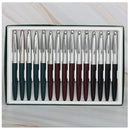 Hero 329-2 Fountain Pen 0.5mm Fine Nib Calligraphy Correction Writing Posture Signing Ink Pens Gifts for Students Friends Families