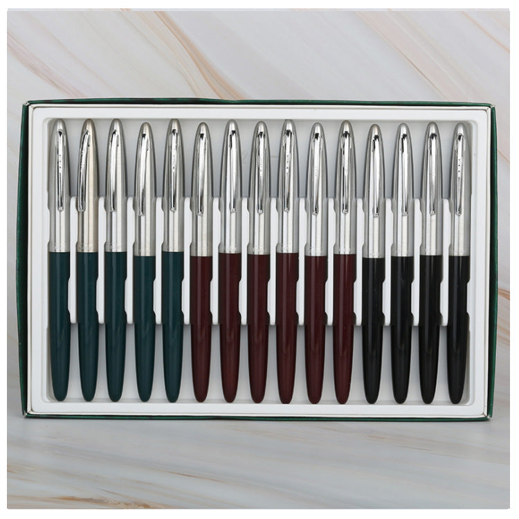 Hero 329-2 Fountain Pen 0.5mm Fine Nib Calligraphy Correction Writing Posture Signing Ink Pens Gifts for Students Friends Families