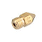 5PCS 1.75mm/0.5mm Copper MK8 Thread Extruder Nozzle For 3D Printer