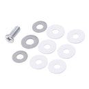 1set 2 3 Tier Cake Plate Stand Heavy Metal Center Handle Fitting Hardware RoG8R9