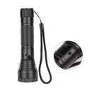 XANES 1272 XPE LED 3 Modes 360 Rotating Lens Four Color Lights LED Flashlight 18650