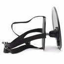 Adjustable Large Oval Wide View Mirror Child Baby Car Safety Head Rest Mount 360 Degree