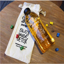 Creative 1L High Capacity Water Glass Drinkware Transparent  Water Bottle with a Bag