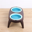 Portable Cat Dogs Water Fountain Drinking Feeder Pet Bowl Dish Filter Dispenser