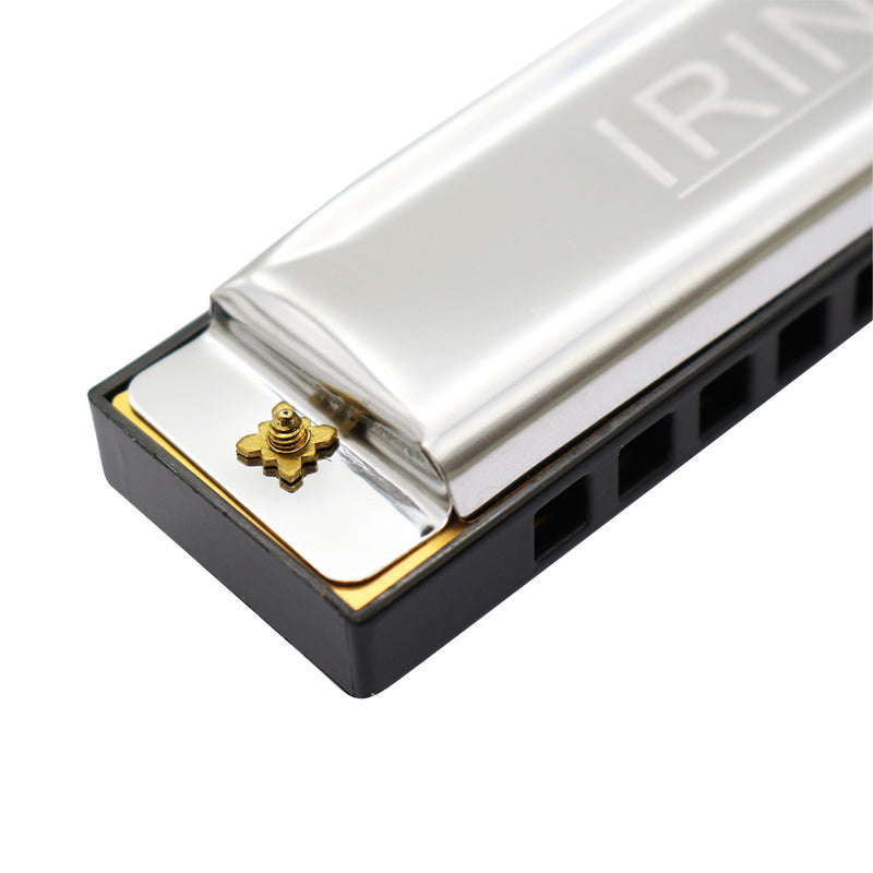 IRIN 10 Hole 20 Tones C Key Blues Harmonica Musical Instrument