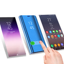 Bakeey Xiaomi Redmi 8 Case Plating Mirror Window Shockproof Flip Full Cover Protective Case