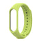 Mijobs Mi Band 3 Colorful Wrist Band Silicone Strap Replacement Wristband For Xiaomi Mi Band 3