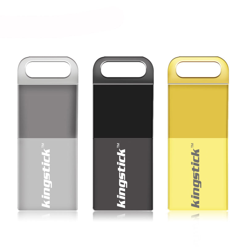 Kingstick Mini USB Stick 32G 64G USB2.0 Flash Drive Metal Pen Drive Portable Memory Stick U Disk