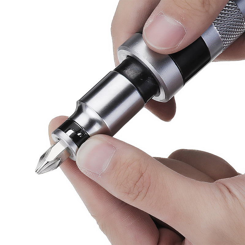 Minleaf ML-IS13 13PC Impact Screwdriver Set CR-V Screw Driver Positive and Reverse Multi Bit PHILLIPS SLOTTED Screwdriver