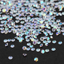 1440Pcs Micro Diamond DIY Nails Rhinestones Crystal Flat Back Non Hotfix