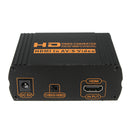 HD 1080P HD to RCA AV CVBS Composite S-Video R/L Audio HDCP Converter Adapter
