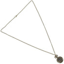 Round Shape Retro Striped Volume Necklace Pocket Watch Bronze D1T7