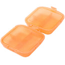 Portable Two layers candy color 6 Slots folding Jewelry candy box Storage  T2E9
