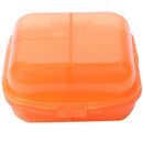 Portable Two layers candy color 6 Slots folding Jewelry candy box Storage  T2E9