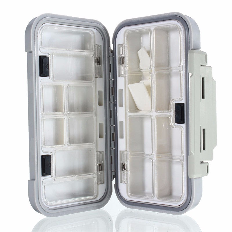 Waterproof Compartments Fly Fishing Lures Case Hooks Box Fishing Accessories