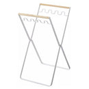 Folding Garbage Bag Holder Stand Door Trash Rack Kitchen Storage Towel Shelf