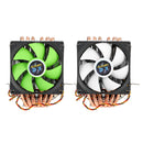 Dual Tower CPU Cooler 3 Cooling Fan Heatsink Radiator for LGA 775/1155/1366AMD