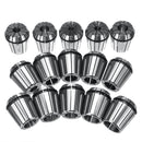 ER40 1/8-1 Inch Spring Collet Collet Chuck Set for CNC Milling Lathe Tool