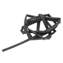 Black 4mm Diameter Polyolefin 2: 1 Halogen Free Heat Shrink Tube 1M