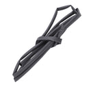 Black 4mm Diameter Polyolefin 2: 1 Halogen Free Heat Shrink Tube 1M