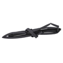 Black 4mm Diameter Polyolefin 2: 1 Halogen Free Heat Shrink Tube 1M