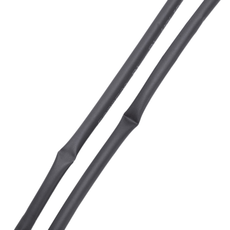Black 4mm Diameter Polyolefin 2: 1 Halogen Free Heat Shrink Tube 1M