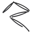 5mm Black Heat Shrinkable Tube Heat Shrink Tubing 1m R7M9