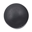 50 Pcs Black Rubber PVC Flexible Round End Cap Round 12mm Foot Cover I2E3