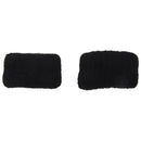 2 pieces 1.2 "Wide Black Elastic Ponytail Plait Bracelets Hair band hair ri I7G1