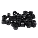 Home Furniture Black Rubber feet 13 mm x 7 mm 30 PCS W9A7