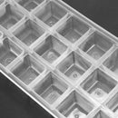 Transparent Plastic Ice Cube 21 Place Container Form Manufacturer 21 pieces T6C2