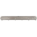 Household Metal Wall Mounted 6 Hooks Towel Rack Hanger 15" Long D4G9